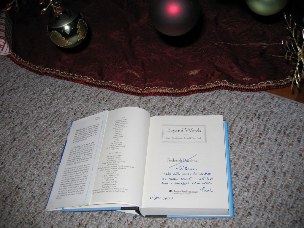 Beyond Words by Frederick Buechner IMG_2976