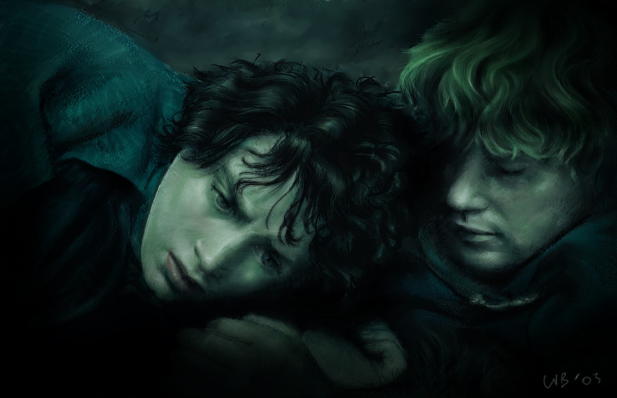 Sam and Frodo